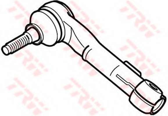 Наконечник поперечної кермової тяги