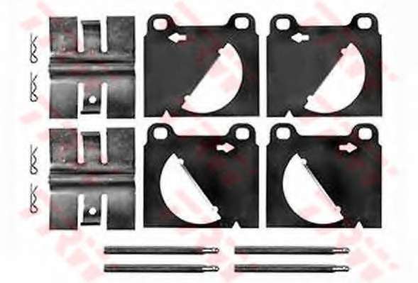 Комплектующие, колодки дискового тормоза