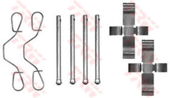 Комплектующие, колодки дискового тормоза