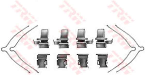 Комплектующие, колодки дискового тормоза