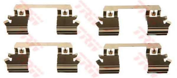 Комплектующие, колодки дискового тормоза