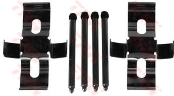 Комплектующие, колодки дискового тормоза