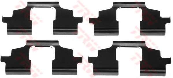 Комплектующие, колодки дискового тормоза