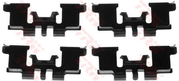 Комплектующие, колодки дискового тормоза