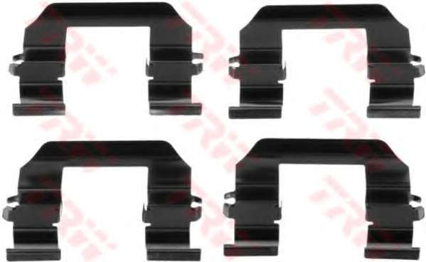 Комплектующие, колодки дискового тормоза