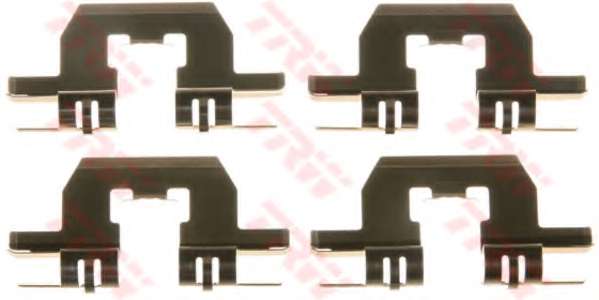 Комплектующие, колодки дискового тормоза