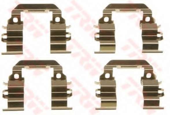 Комплектующие, колодки дискового тормоза