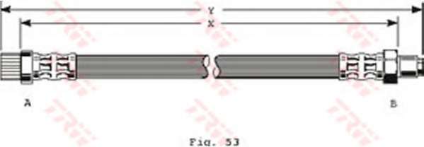 Шланг гальмівний