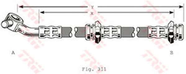 Тормозной шланг