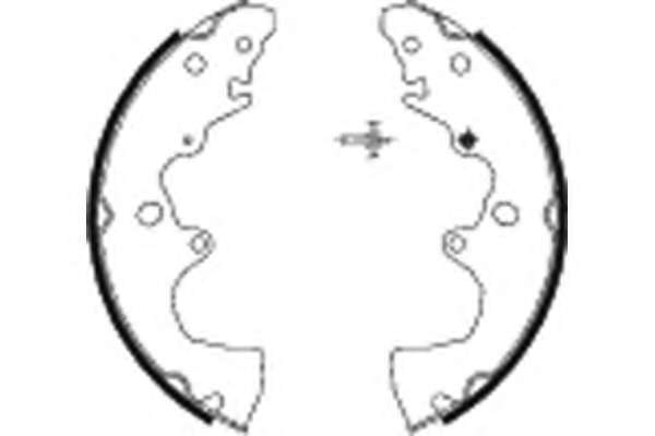 Комплект тормозных колодок