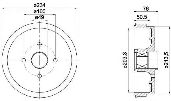 Тормозной барабан