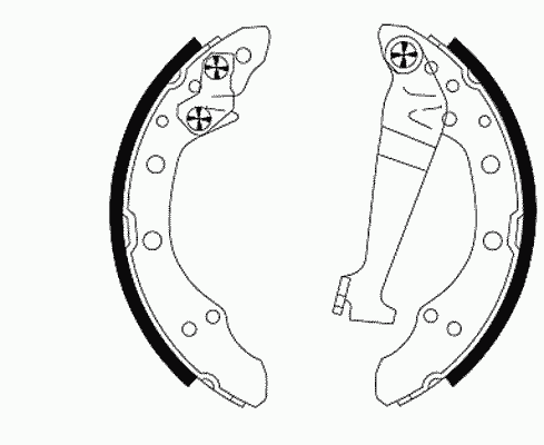 Комплект тормозных колодок