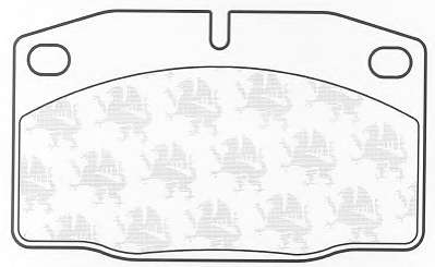 Комплект тормозных колодок, дисковый тормоз