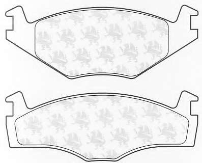 Комплект тормозных колодок, дисковый тормоз