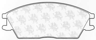 Комплект тормозных колодок, дисковый тормоз