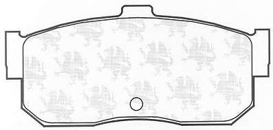 Комплект тормозных колодок, дисковый тормоз