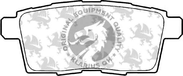 Комплект тормозных колодок, дисковый тормоз