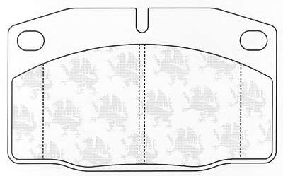Комплект тормозных колодок, дисковый тормоз