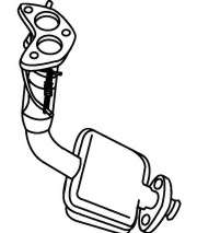 Предглушитель выхлопных газов