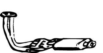 Предглушитель выхлопных газов