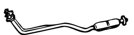 Предглушитель выхлопных газов