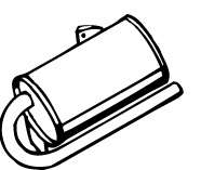 Глушитель выхлопных газов конечный