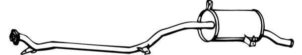 Глушитель выхлопных газов конечный