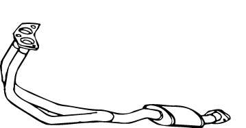 Предглушитель выхлопных газов