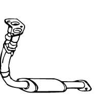 Предглушитель выхлопных газов