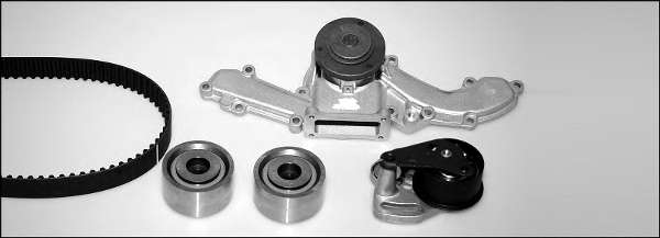 Водяной насос + комплект зубчатого ремня