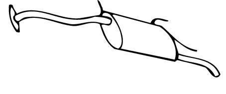 Глушитель выхлопных газов конечный