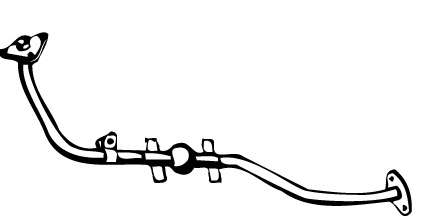 Труба выхлопного газа