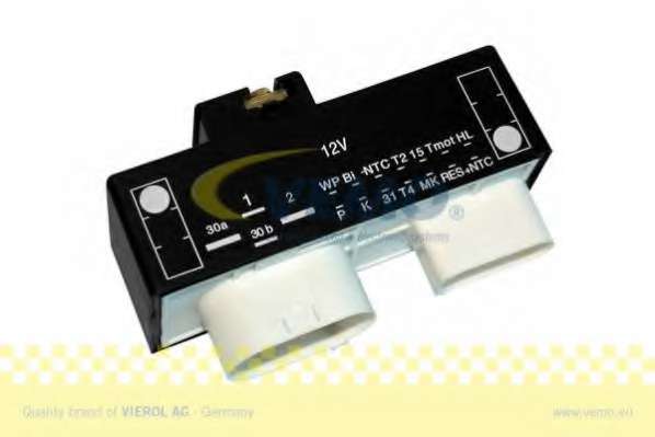 Реле, продольный наклон шкворня вентилятора