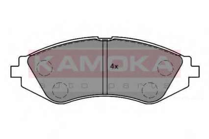 Гальмівні колодки, дискове гальмо (набір)