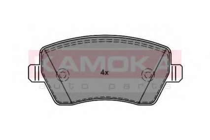 Гальмівні колодки, дискове гальмо (набір)