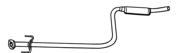 Труба выхлопного газа