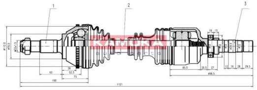 Привідний вал