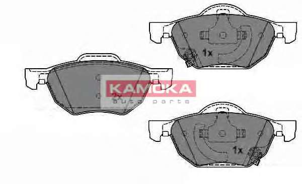 Гальмівні колодки, дискове гальмо (набір)