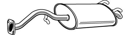 Глушитель выхлопных газов конечный