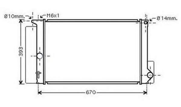 Радиатор, охлаждение двигателя