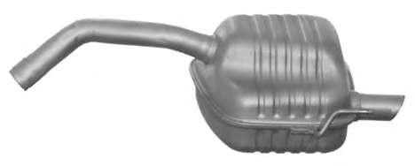 Глушитель выхлопных газов конечный