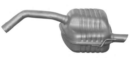 Глушитель выхлопных газов конечный