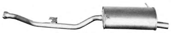 Глушитель выхлопных газов конечный