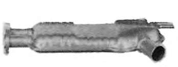 Средний глушитель выхлопных газов