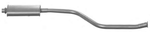 Средний глушитель выхлопных газов