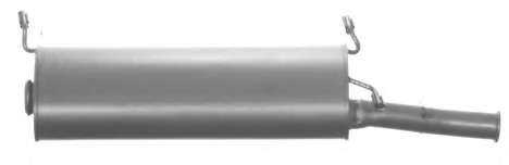 Глушитель выхлопных газов конечный