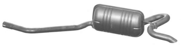 Глушитель выхлопных газов конечный