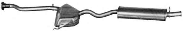Глушитель выхлопных газов конечный