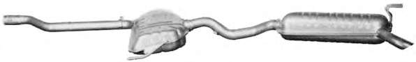 Глушитель выхлопных газов конечный