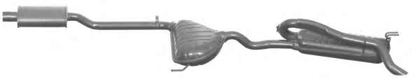 Глушитель выхлопных газов конечный
